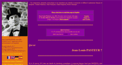 Desktop Screenshot of jeanlouispasteur.org