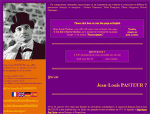 Tablet Screenshot of jeanlouispasteur.org